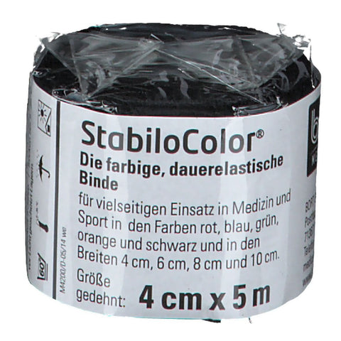 Bort Stabilocolor bandage 4 cm black (1 piece)