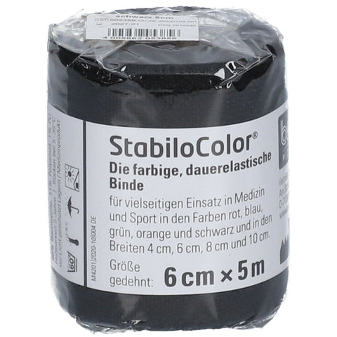 Bort Stabilocolor 6 cm black bandage (1 piece)