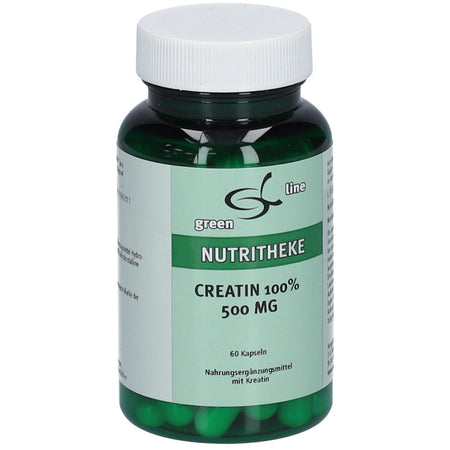 green line NUTRITHEKE Créatine 100 % 500 mg (60 gélules)
