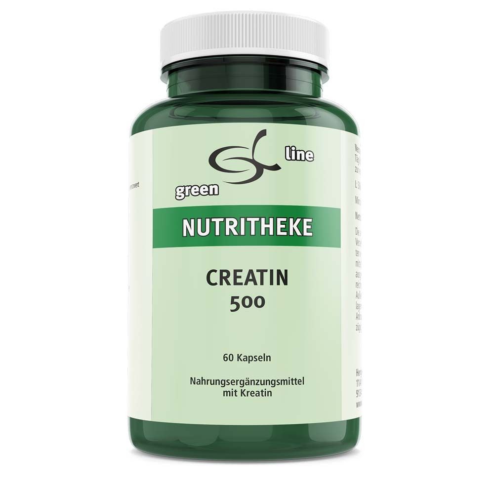 green line NUTRITHEKE Créatine 100 % 500 mg (120 gélules)