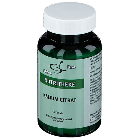 green line NUTRITHEKE citrate de potassium (60 gélules)