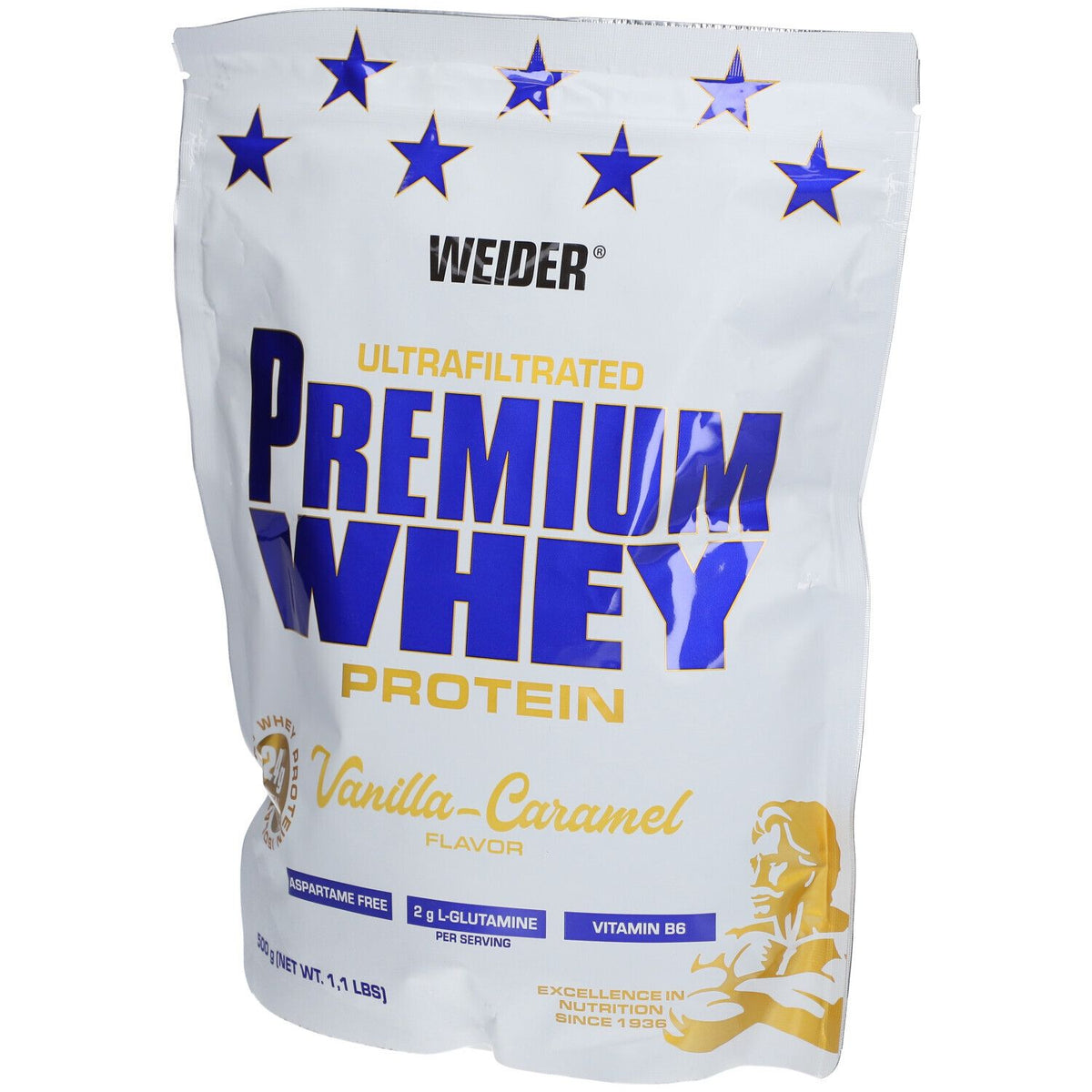 Weider Premium Whey Vanille-Caramel (500 g)