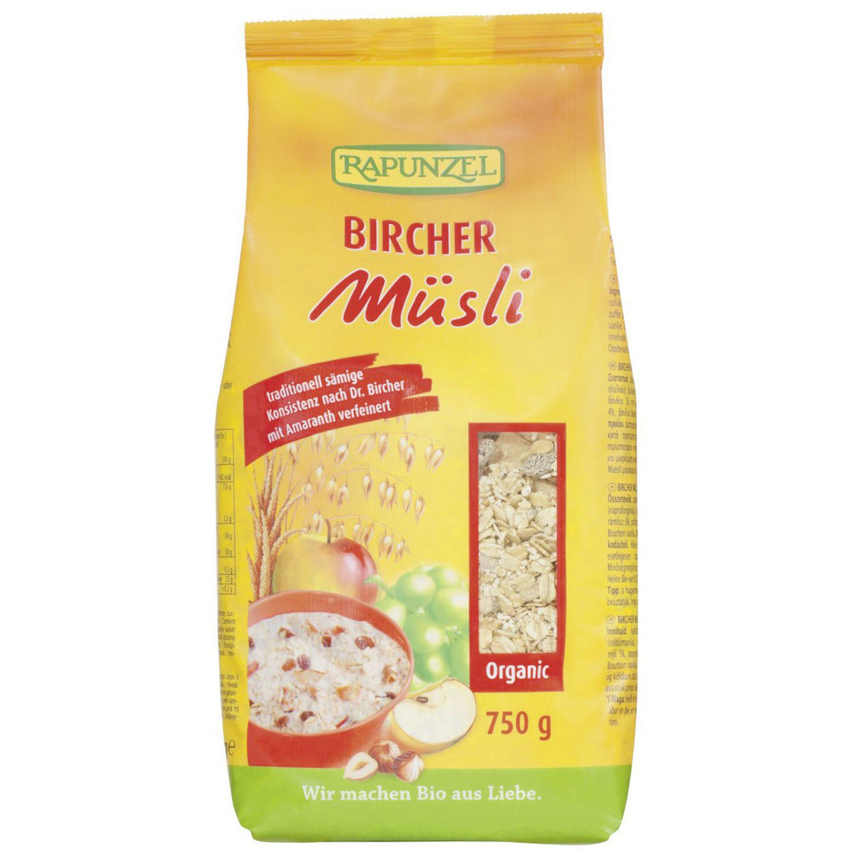 Rapunzel Bio Bircher Muesli (750 g)