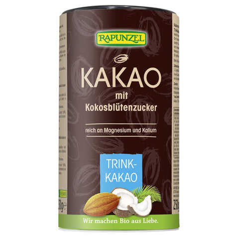 RAPUNZEL Cacao bio avec sucre de coco (250 g)
