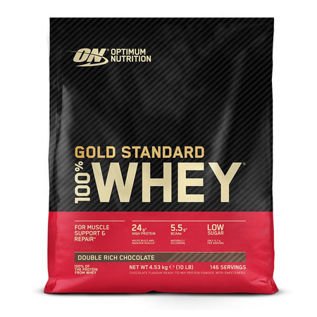 Optimum Nutrition 100% Whey Gold Standard Double Rich Chocolate poudre (4530 g)