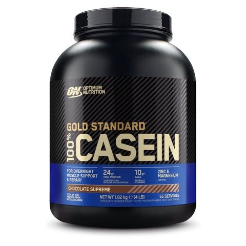 Optimum Nutrition 100 % Casein, Chocolat Supreme — 1820 g