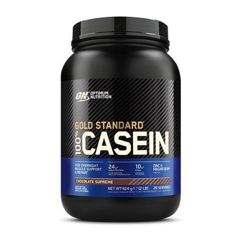 Optimum Nutrition 100% Casein Chocolate Supreme poudre (924 g)