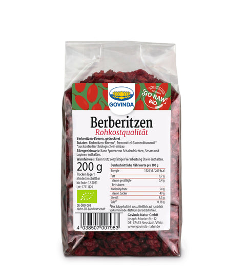 Govinda Bio baies d'épine-vinette (200 g)