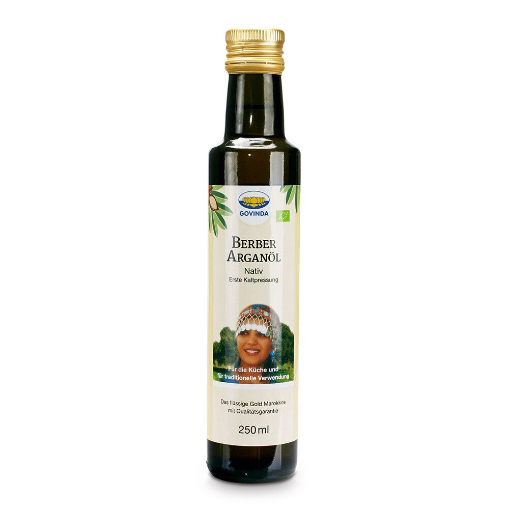 Govinda huile d'argan vierge bio (250 ml)
