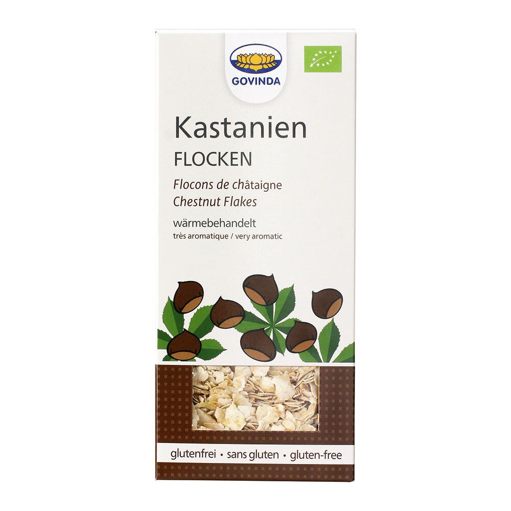 Govinda Flocons de châtaignes bio (200 g)