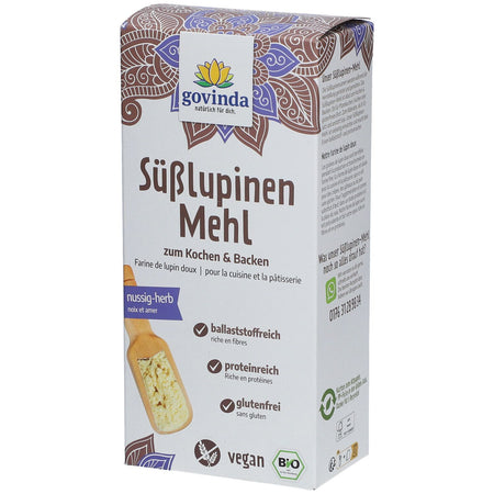 Govinda Farine de lupins doux Bio (300 g)