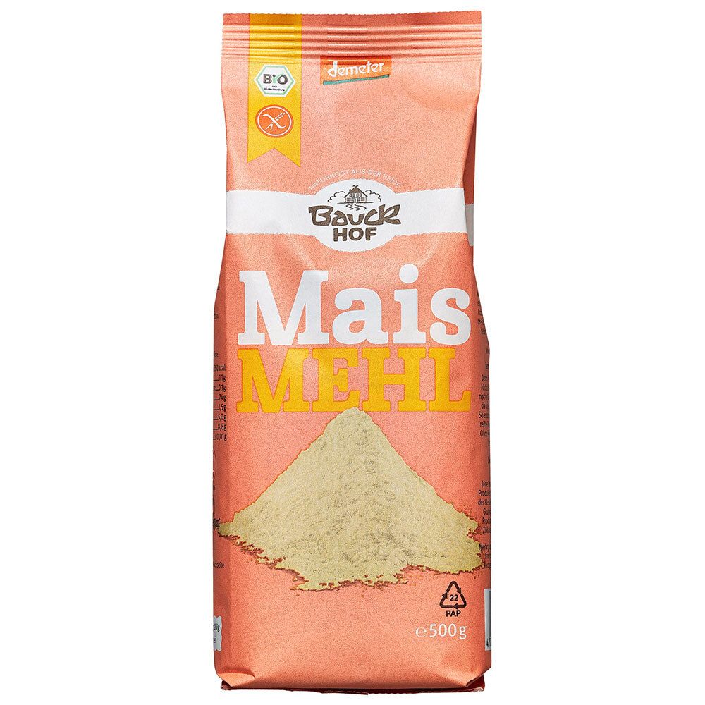 Bauckhof farine de maïs (500 g)