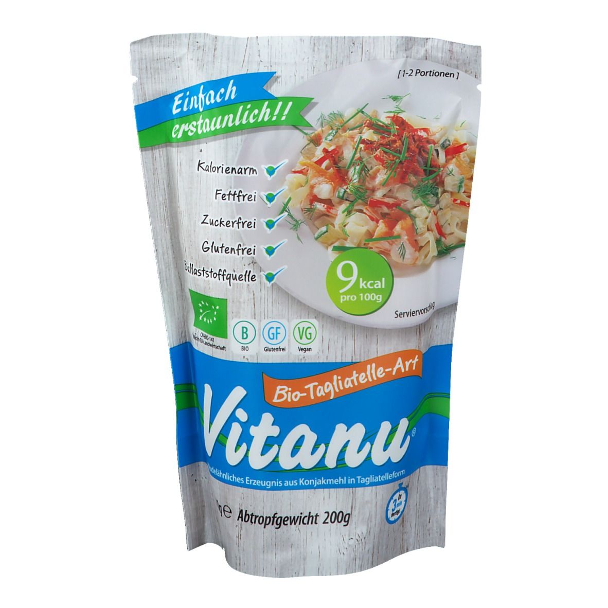 Vitanu Tagliatelles bio au konjac (200 g)