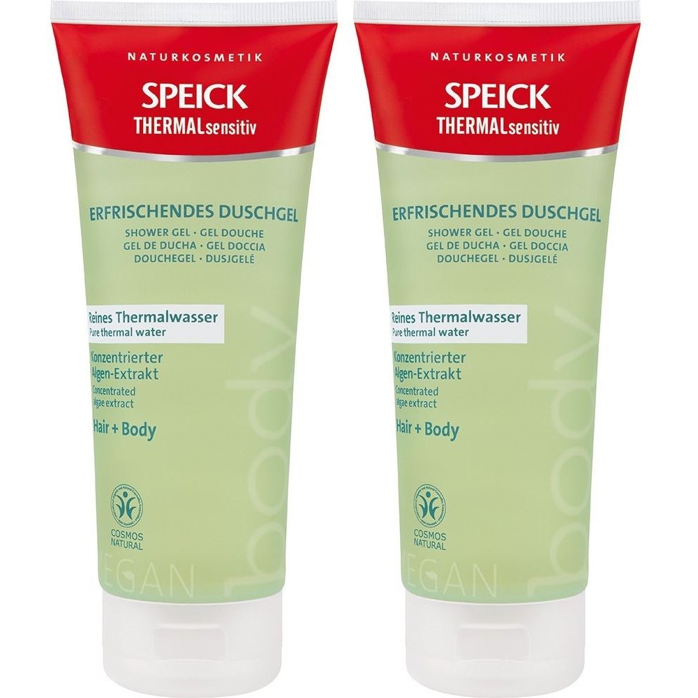 SPEICK Thermal sensitiv gel douche (2x200 ml)