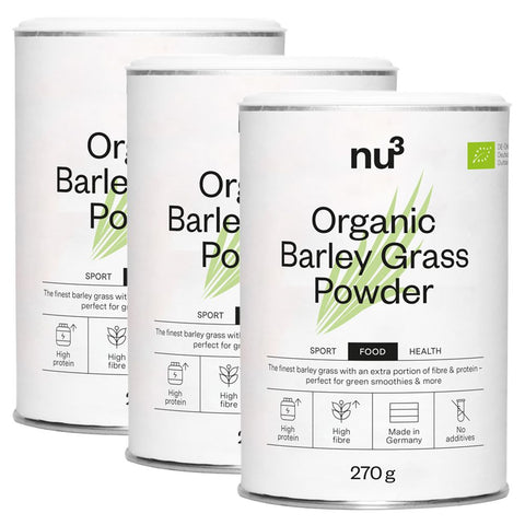 nu3 Bio herbe d'orge (3x270 g)