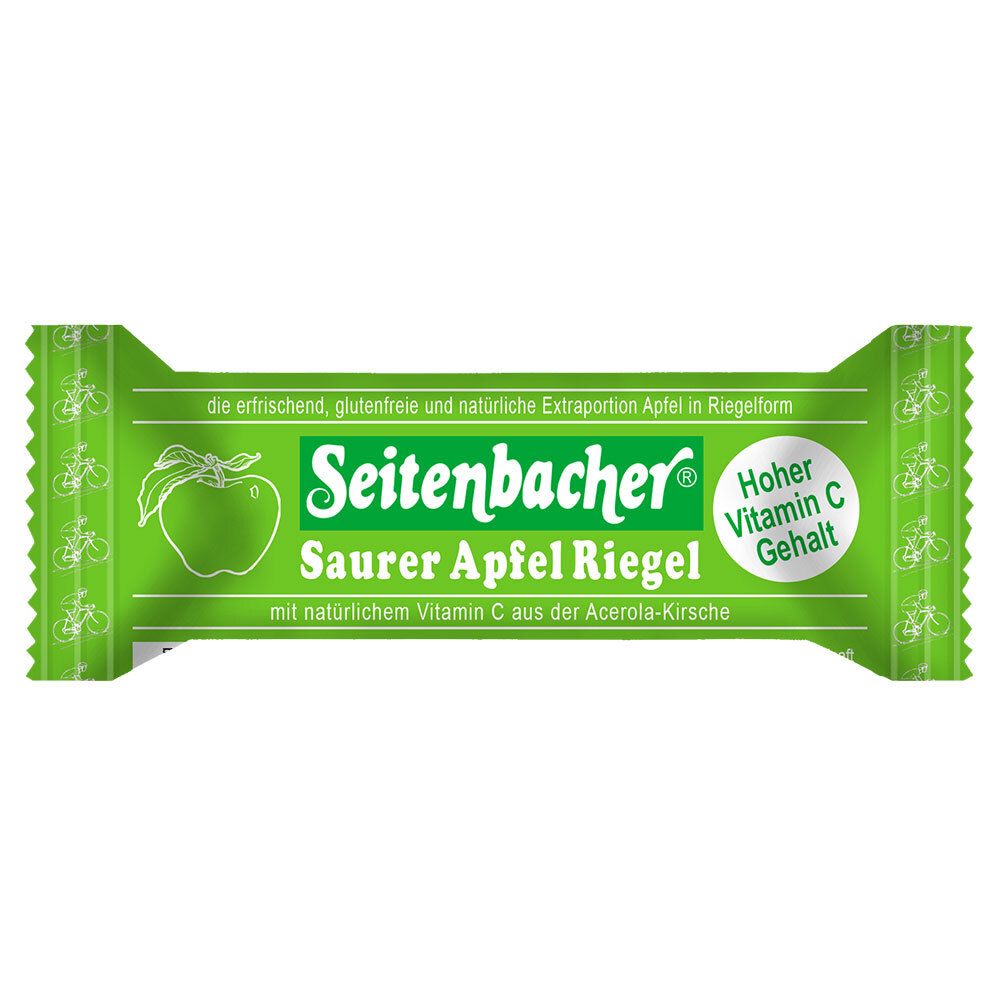 Seitenbacher® Barre pomme acidulée (1 pièce)