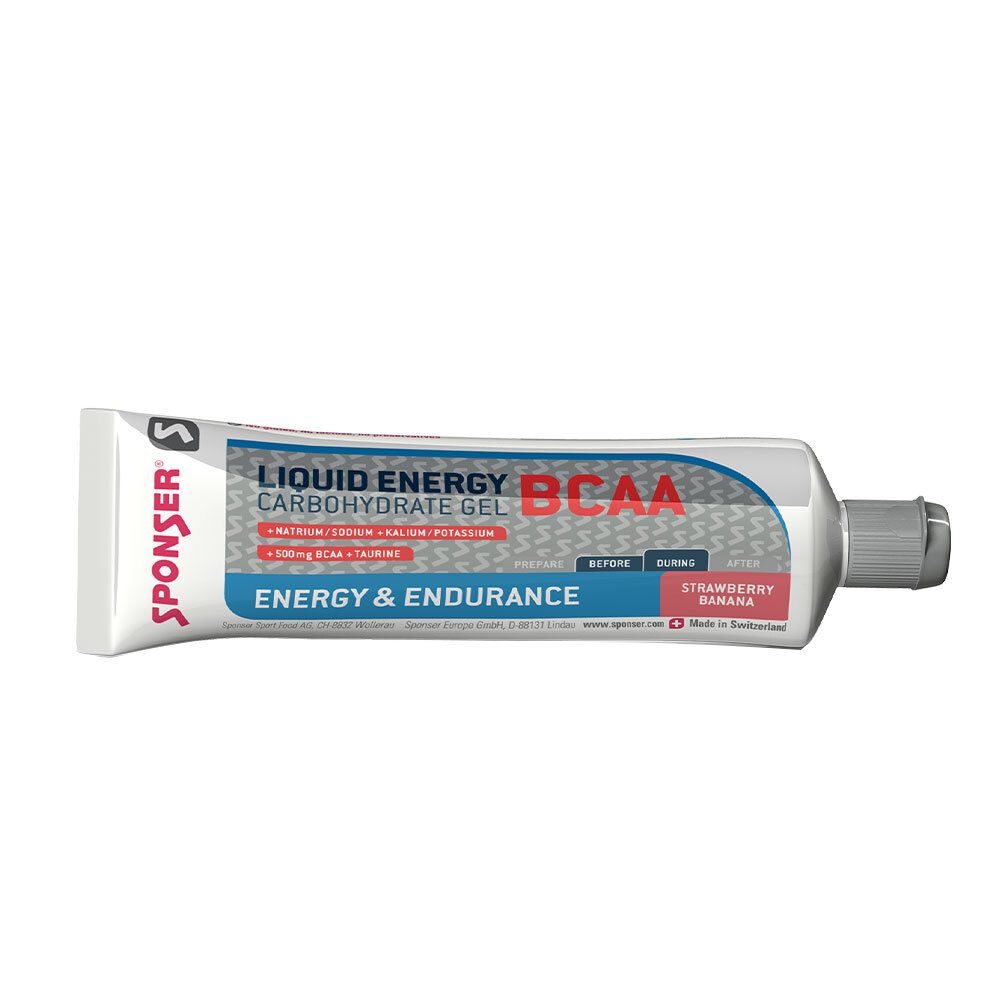 SPONSER® Liquid Energy BCAA fraise-banane (70 g)