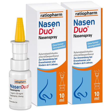 NasenDuo spray nasal contre le rhume (2x10 ml)