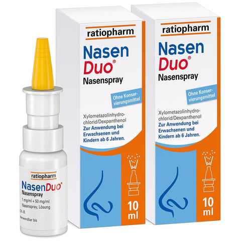 NasenDuo spray nasal contre le rhume (2x10 ml)