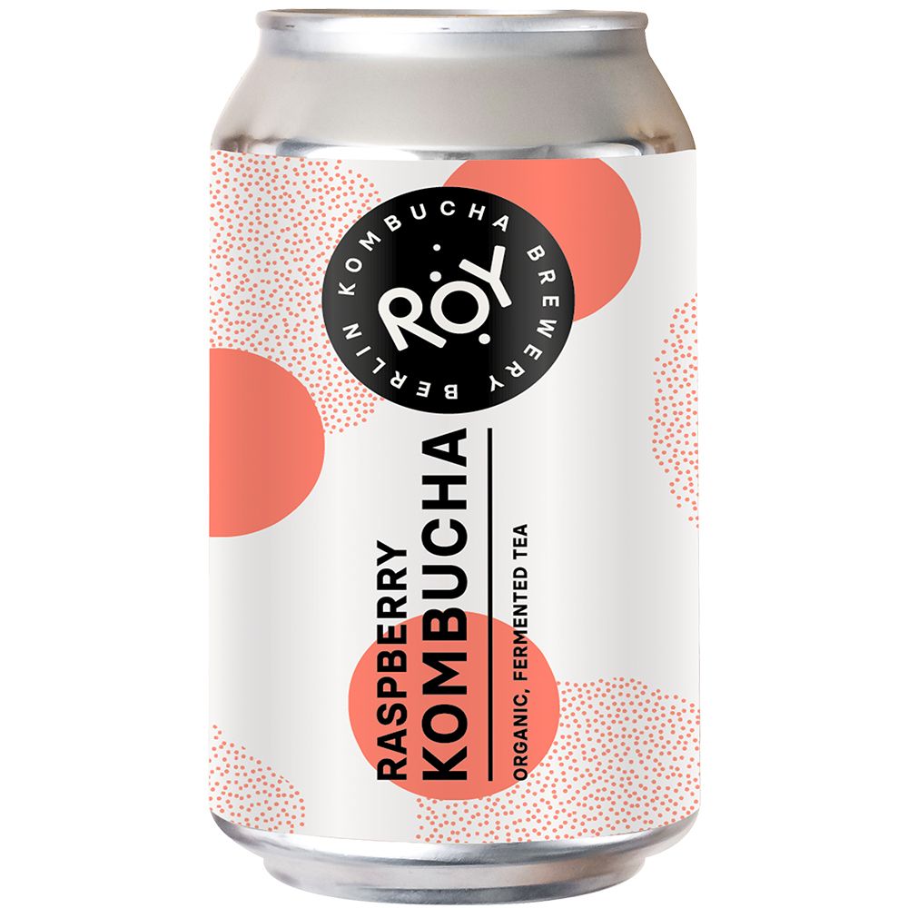 ROY Kombucha framboise (24x330 ml)