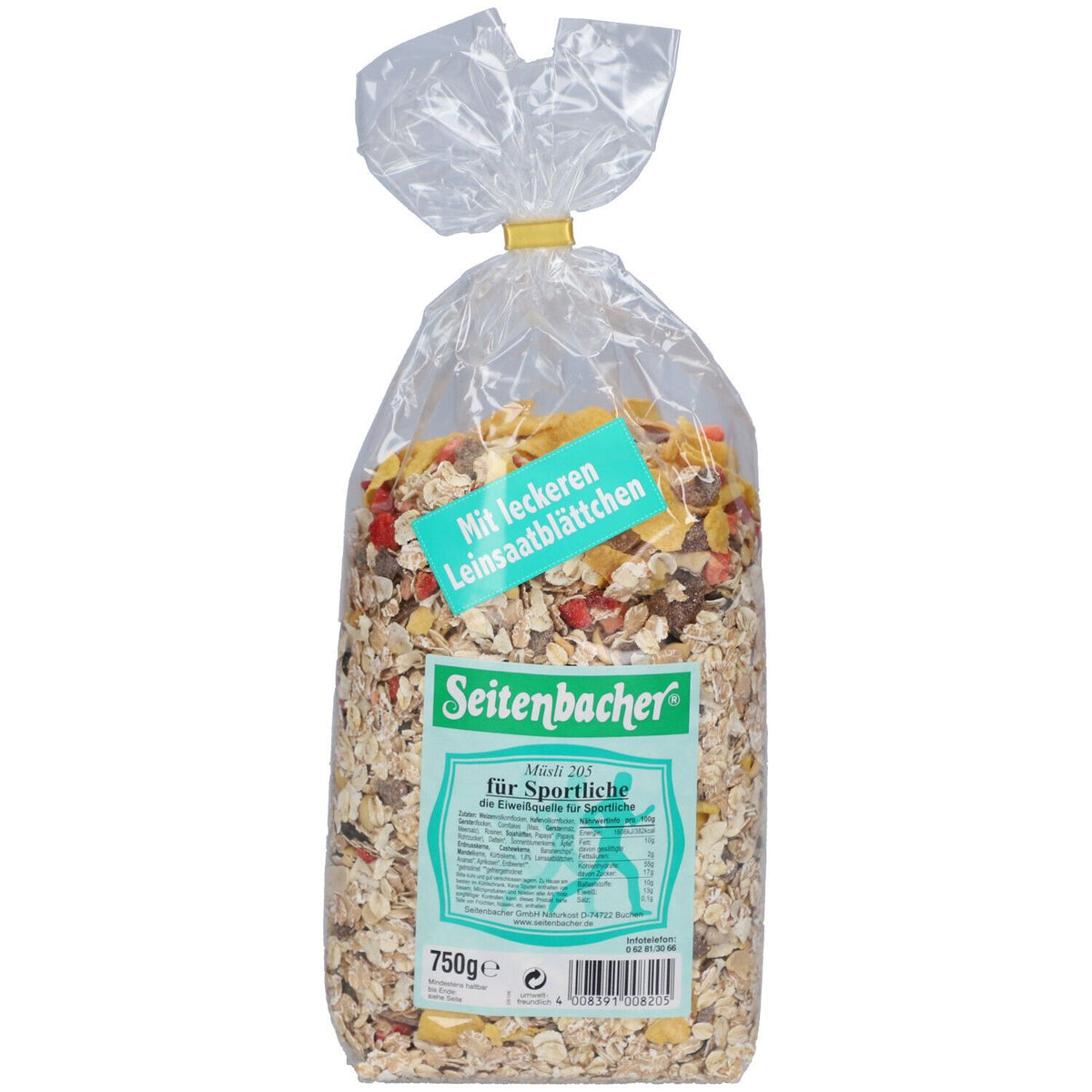 Seitenbacher muesli pour sportifs (750 g)