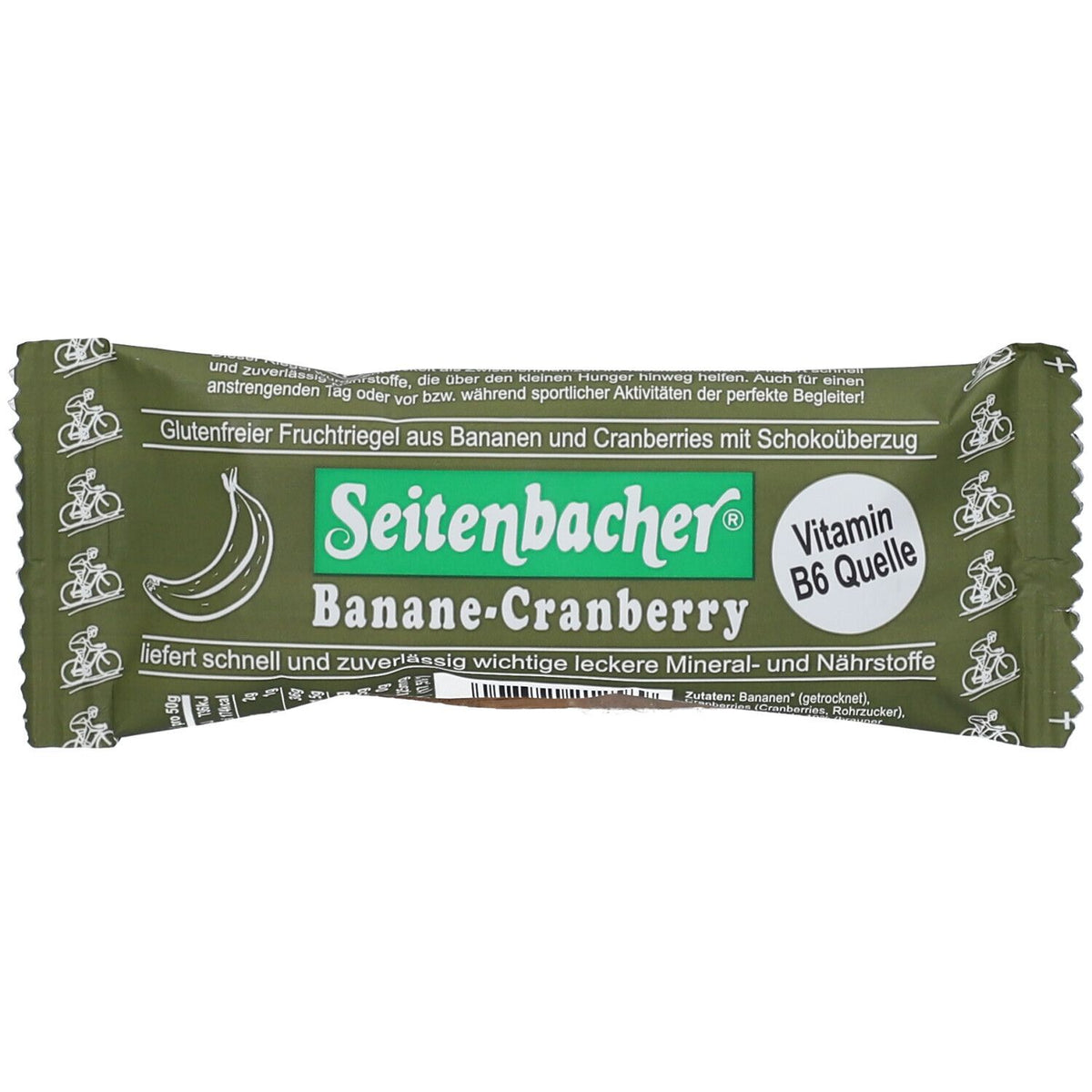 Seitenbacher® Banane-Cranberry barre (50 g)