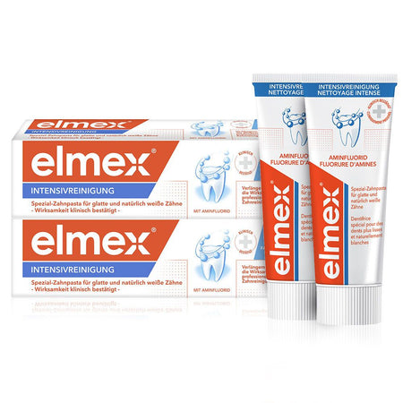 elmex Intensivreinigung pâte dentifrice spéciale (2x50 ml)
