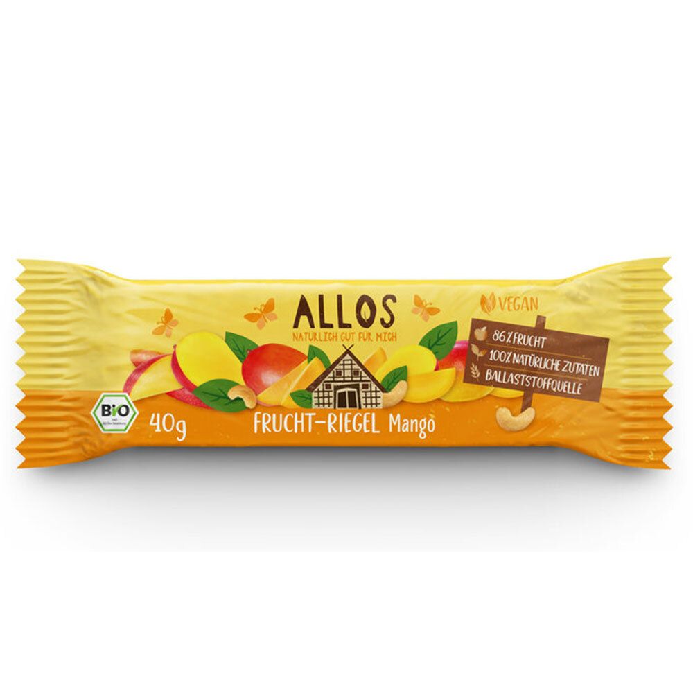 Allos barre aux fruits mangue (40 g)