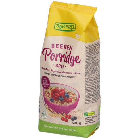 RAPUNZEL Porridge aux fruits rouges (500 g)