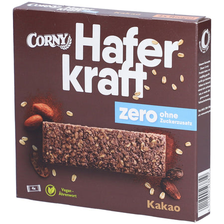 CORNY Haferkraft zero Kakao (4 pièces)