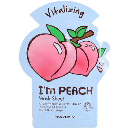 TONYMOLY I'm Peach masque en feuille (1 pièce)