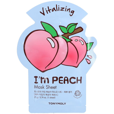 TONYMOLY I'm Peach masque en feuille (1 pièce)