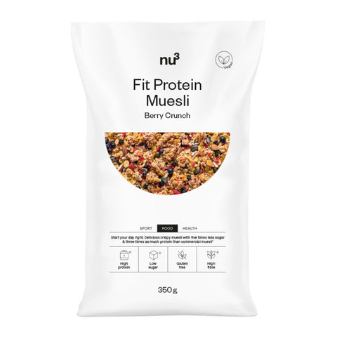 nu3 Fit Protein Muesli Berry Crunch — 350 g