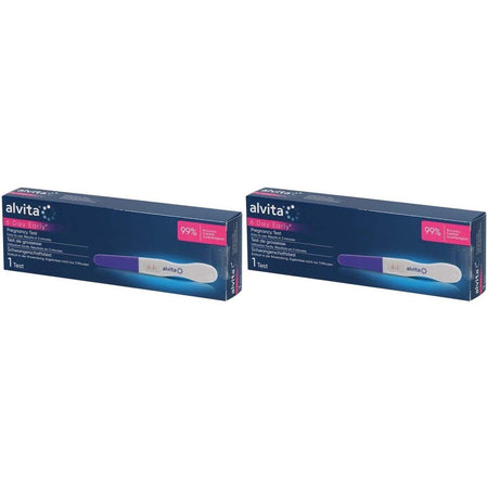 alvita® test de grossesse ultra-précoce (2x1 pièce)