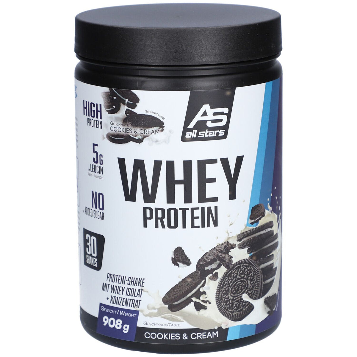 All Stars ALL STARS WHEY PROTEIN Cookies & Cream (908 g)