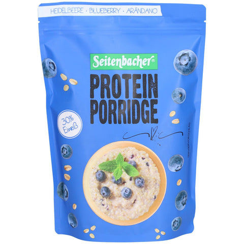 Seitenbacher Porridge protéiné à la myrtille (500 g)