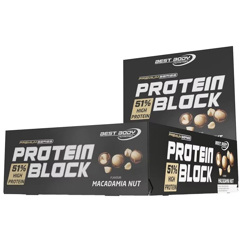 Best Body Nutrition Protein Block Mix Box (15 x 90 g)