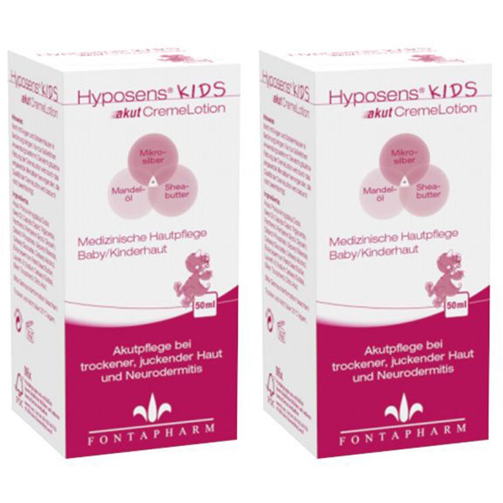 Hyposens® Enfants crème lotion (2 x 50 ml)