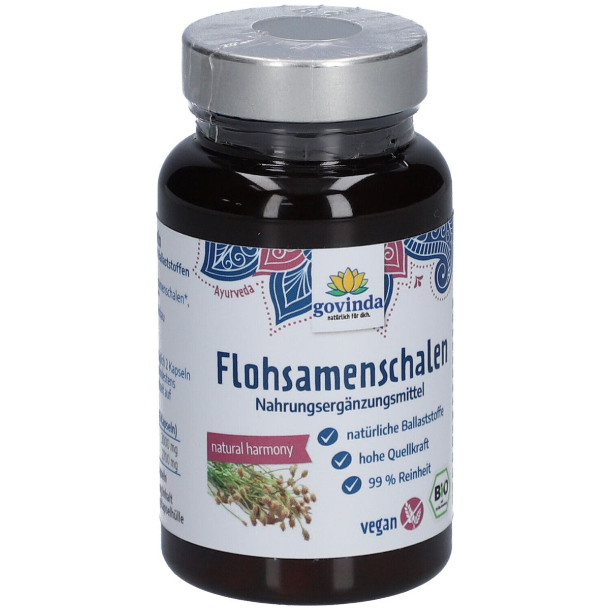 Govinda gélules de psyllium (53,6 g)