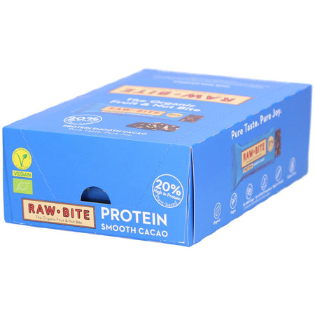 RAWBITE Protein Smooth Cacao (12x45 g)