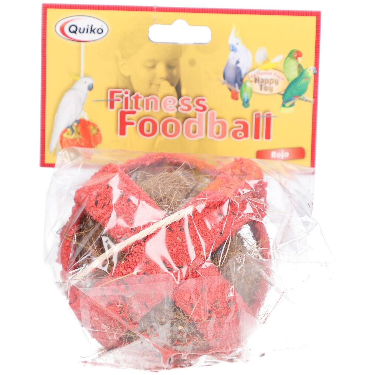 Fitness Foodball Rojo oiseaux d'ornement (100 g)