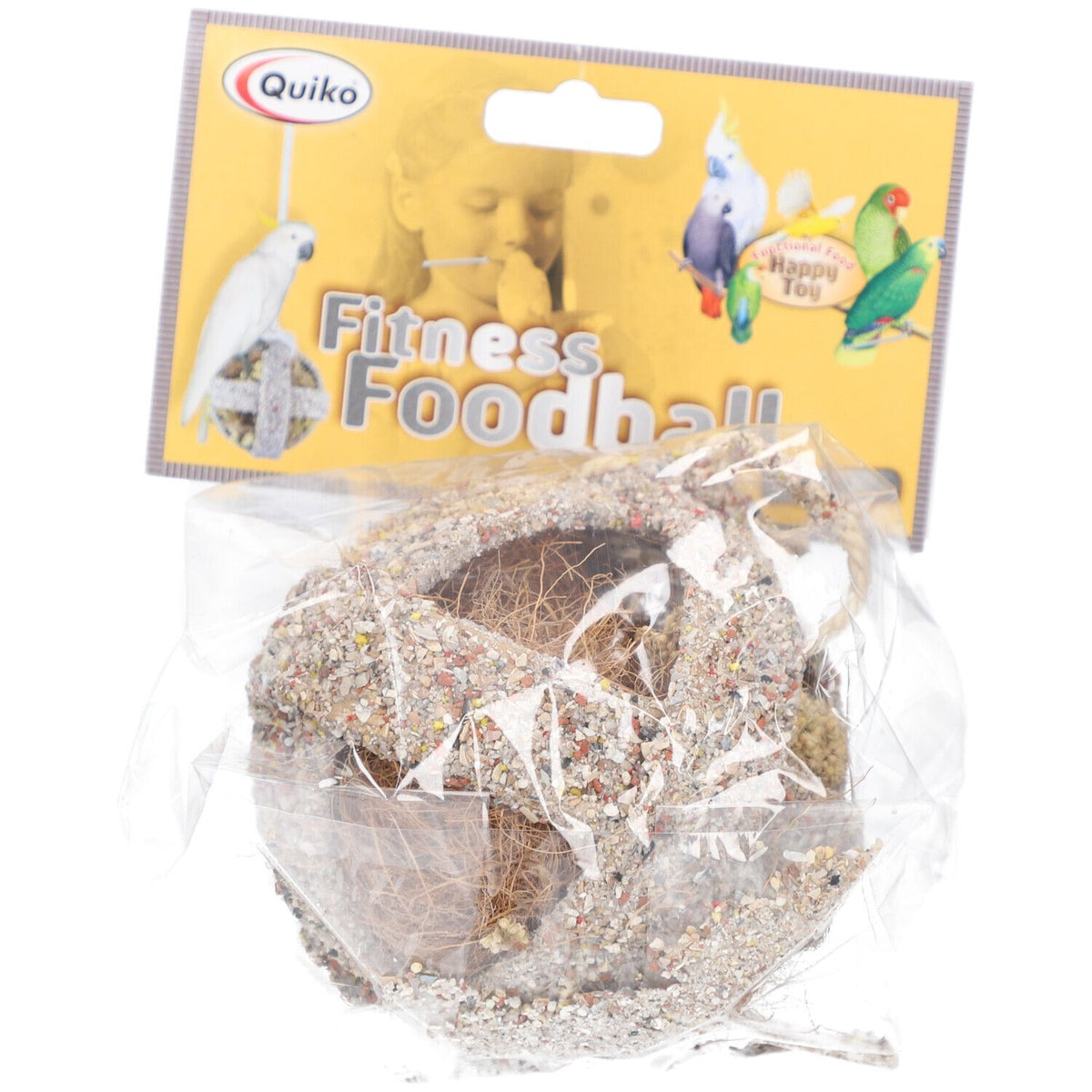 Quiko Fitness Foodball Grit pour oiseaux d'ornement (100 g)