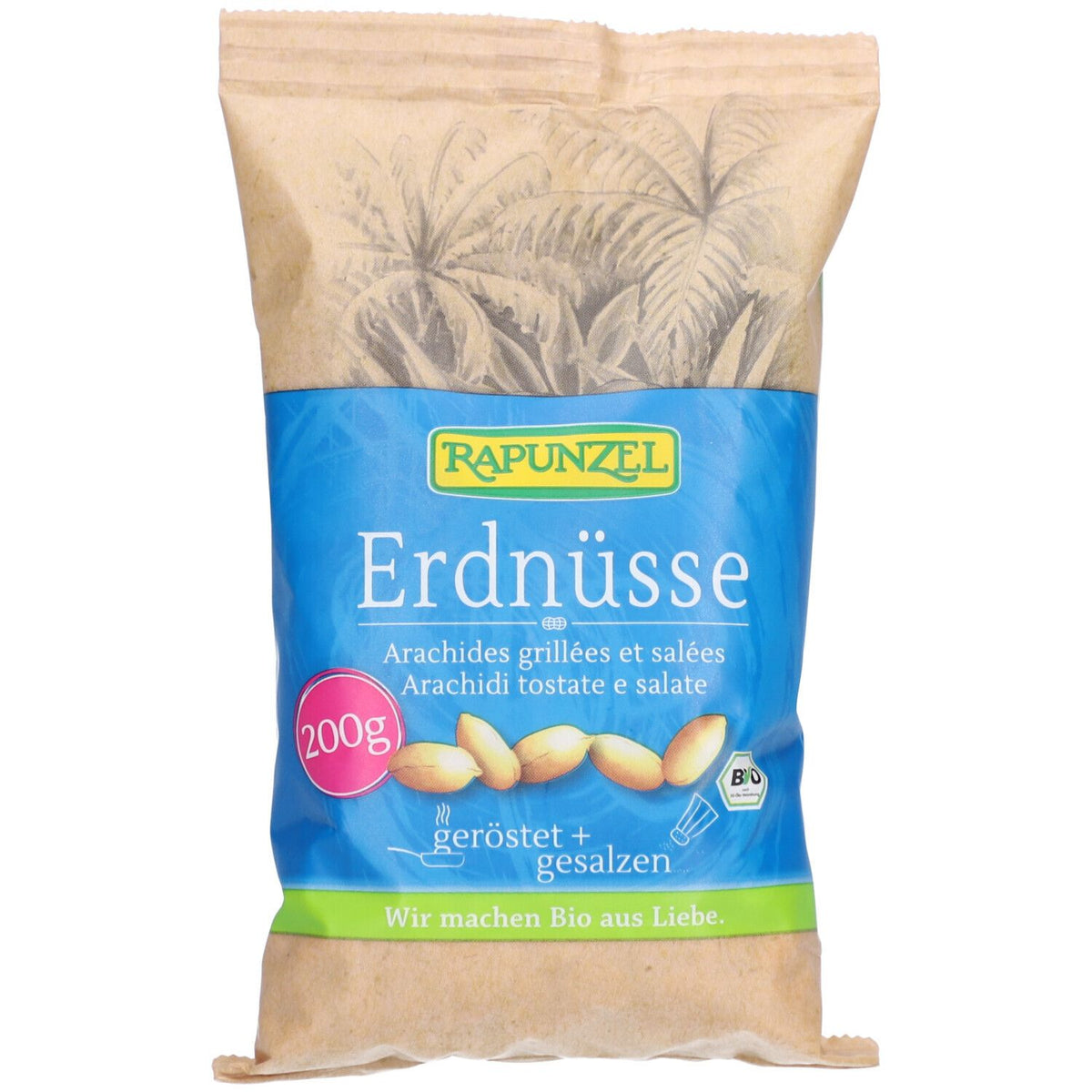 Cacahuètes grillées, salées (200 g)