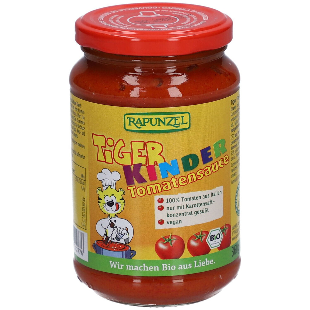 Rapunzel Sauce tomate Tiger (345 ml)
