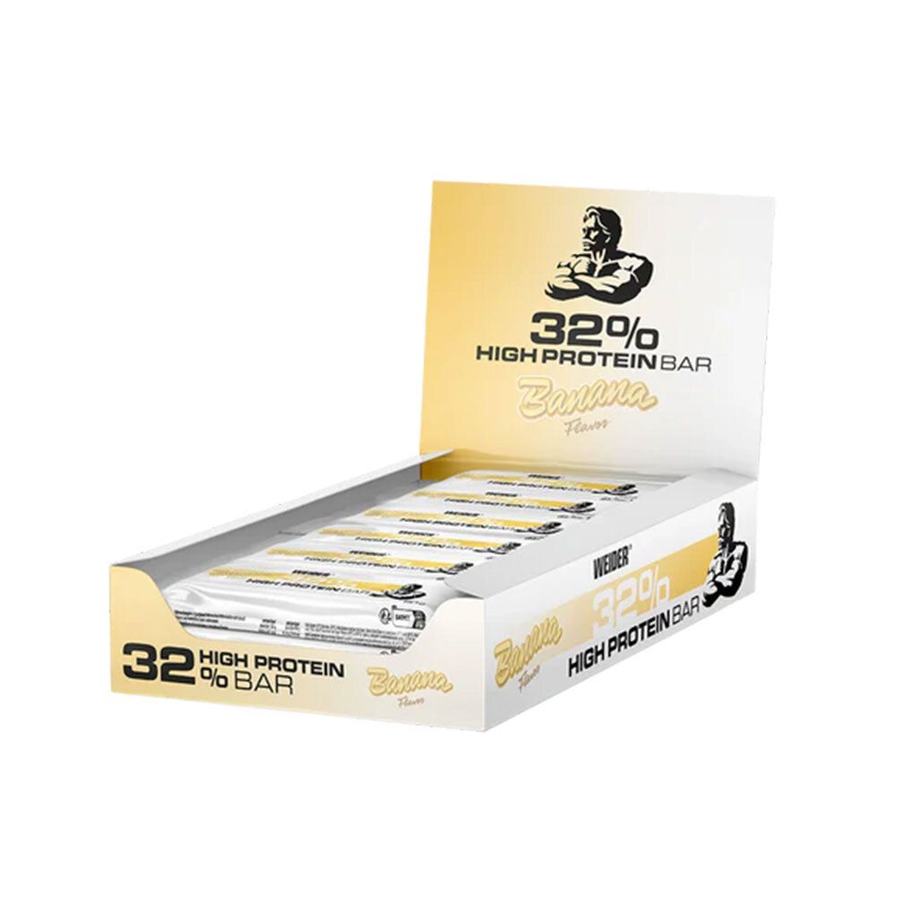 Weider® 32% barre protéinée banane (12x60 g)