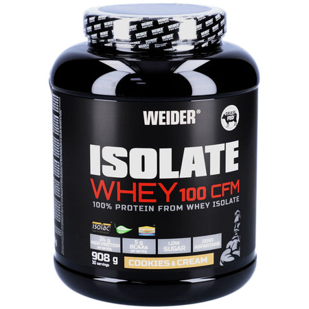 WEIDER Isolate Whey 100 CFM Cookies & Cream (908 g)