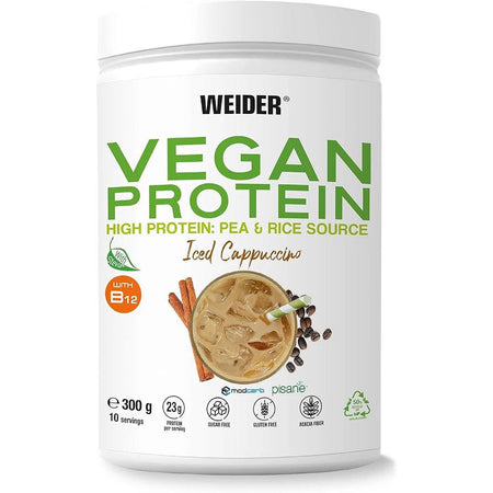Weider Vegan Protein – Iced Cappuccino — 300 g