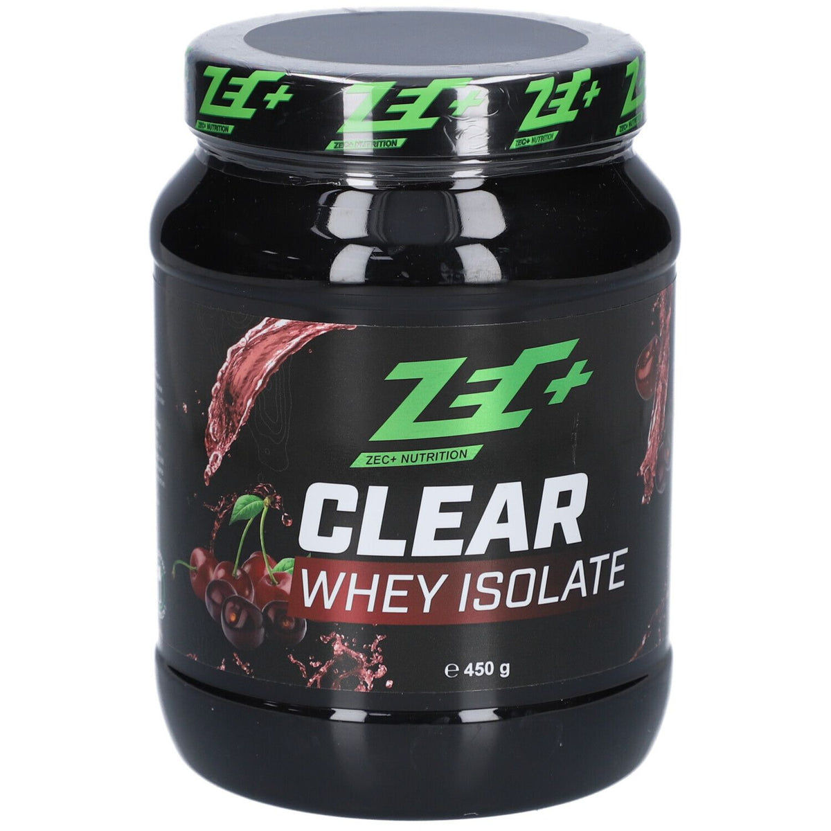 Zec+ Clear Whey Isolate poudre de protéines cerise (450 g)