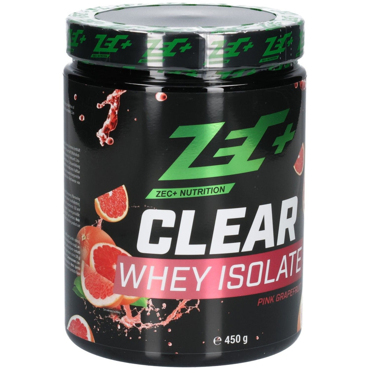 ZEC+ CLEAR WHEY ISOLATE Pamplemousse rose (450 g)