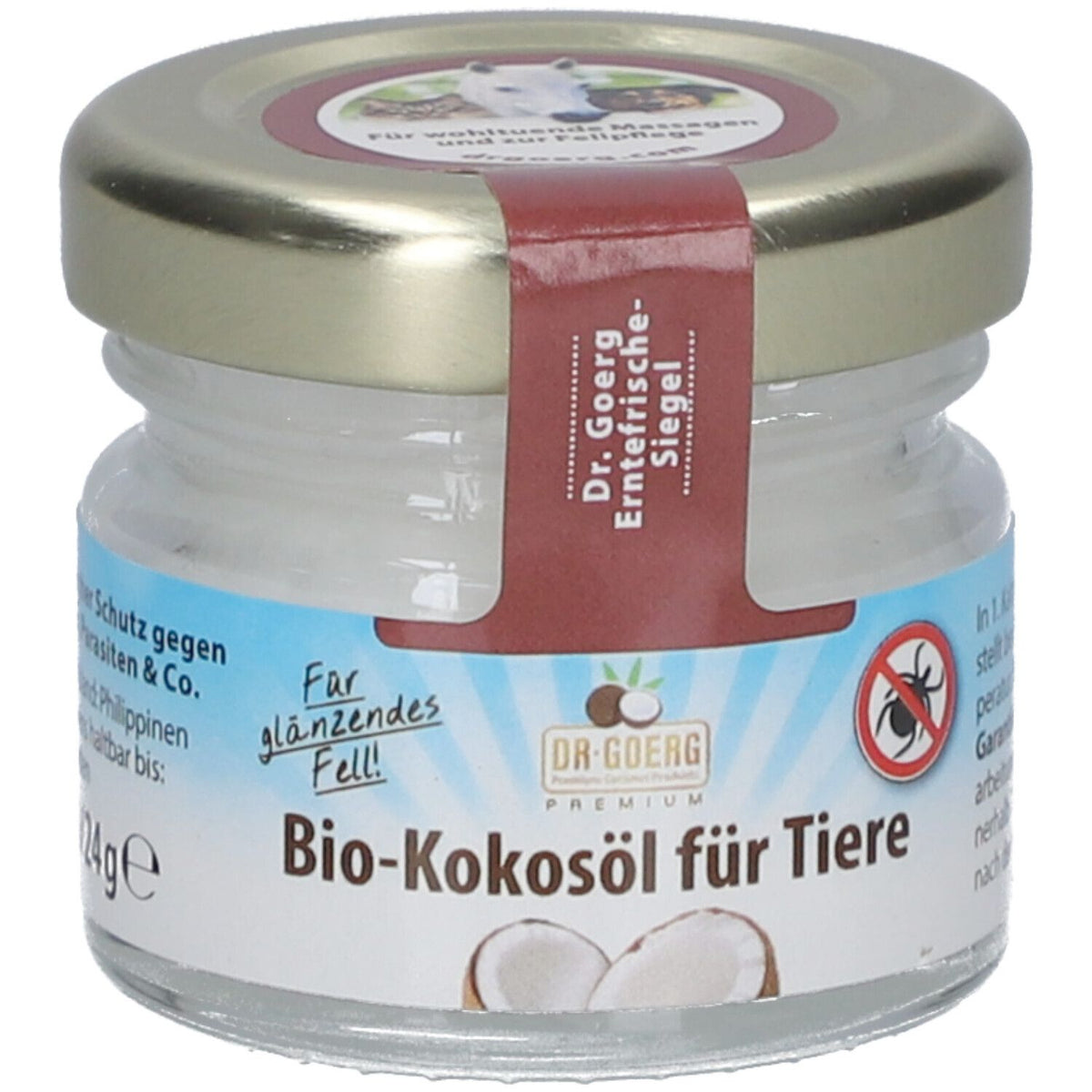 Dr. Goerg® Huile de coco bio pour animaux (26 ml)